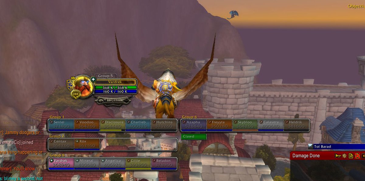 Vardr3kt's tweet photo. Cogshield growing so much that it's forming two RBG groups #Warcraft #Cogshield https://t.co/9X4pnjEFAd