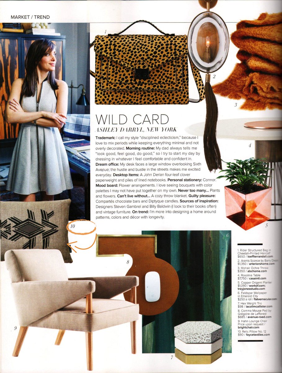 ALTforLiving's tweet photo. @FAYCEtextiles featured in the latest issue of @luxemag! Who else is loving this embroidered pillow?! https://t.co/o8T93IyA1U
