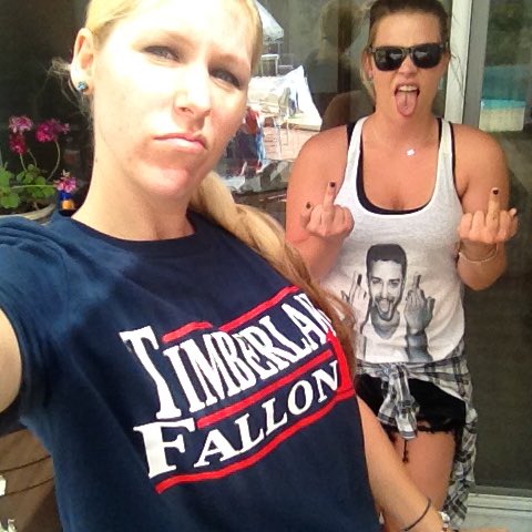 BriZDreams's tweet photo. This is what this country needs! VOTE #TimberlakeFallon16 ! β€οΈππΌπ @THETNKIDS @jimmyfallon @jtimberlake https://t.co/7NbpEHzT1F