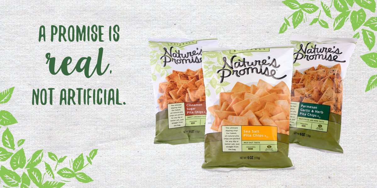 Giant Food on Twitter "Nature’s Promise Pita Chips are made without