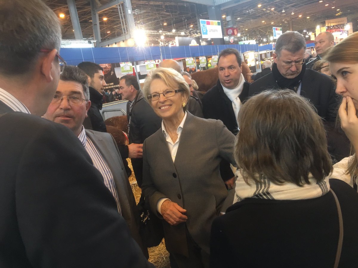 MAlliotMarie's tweet photo. La force de notre #agriculture doit demain reposer sur nos jeunes agriculteurs et des solutions novatrices #SIA2016 https://t.co/NhRPQWxz49