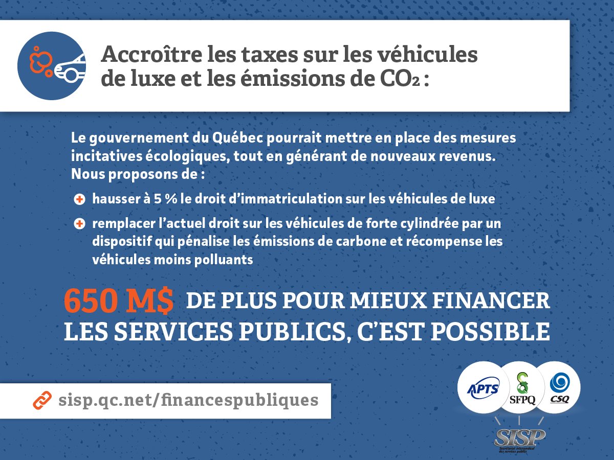 SISPQC's tweet photo. Le gouv. du Qc doit mettre en place des mesures incitatives écologiques:
https://t.co/L8JQopmbIQ #polqc #budgetqc https://t.co/1kXT7983nG