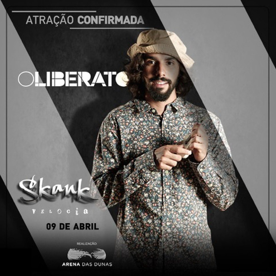 ArenaDunas's tweet photo. Mais uma atração CONFIRMADA! #Oliberato  #SkankemNatal #MusicanaArena https://t.co/vzAByNjcnN