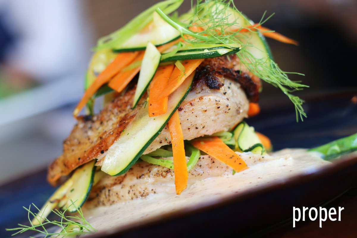 propertucson's tweet photo. Roasted Top Knot Chicken Breast. Dijon emulsion, collards, and seasonal vegetables. #tucson #eat #eatlocal https://t.co/6QkZeM4GyZ