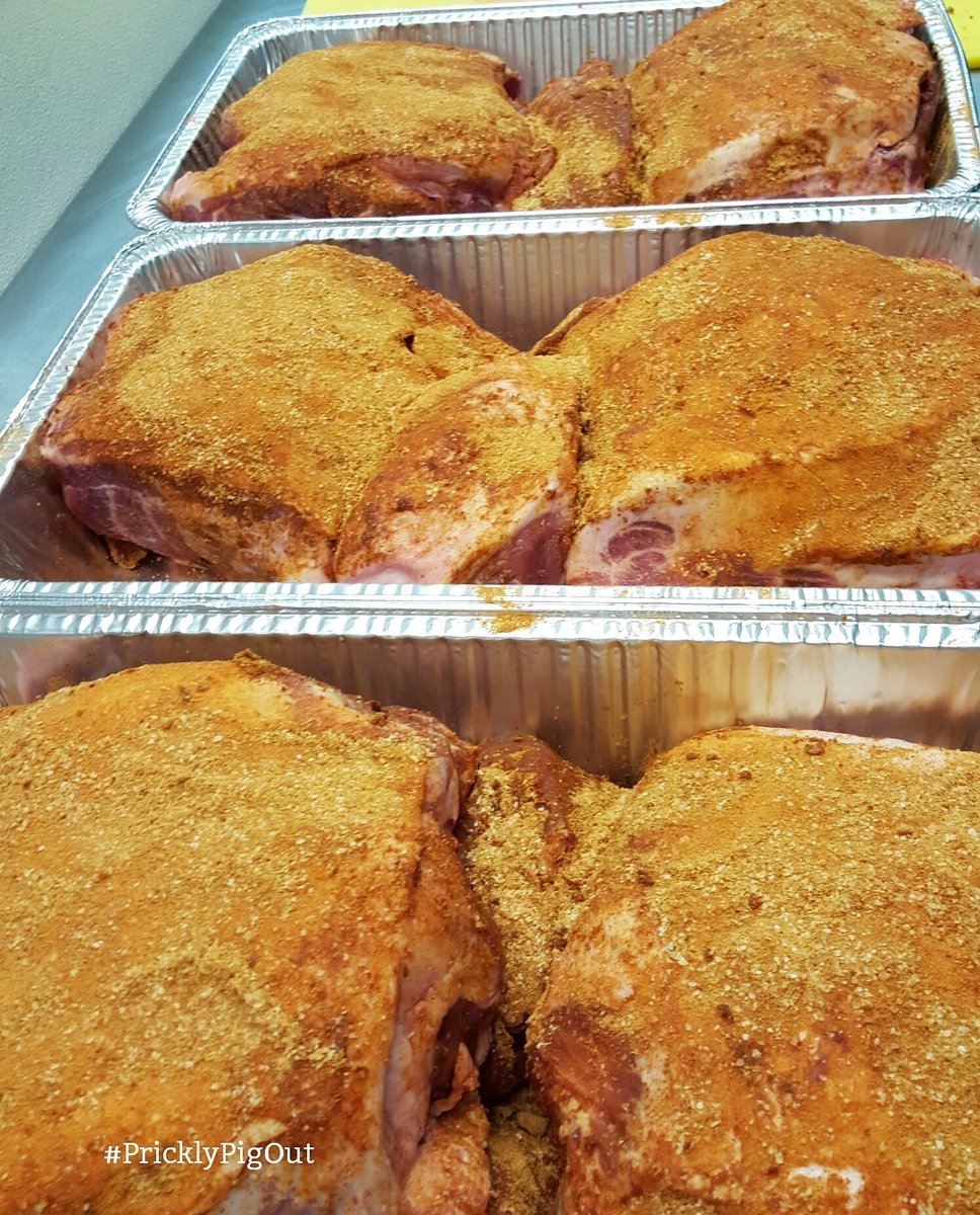 Pricklypigco's tweet photo. Oakland First Fridays, tomorrow,  is gonna have a lot of #porkbutts  #PricklyPigOut #oakland #oaklandfirstfridays https://t.co/nolB5IInvR