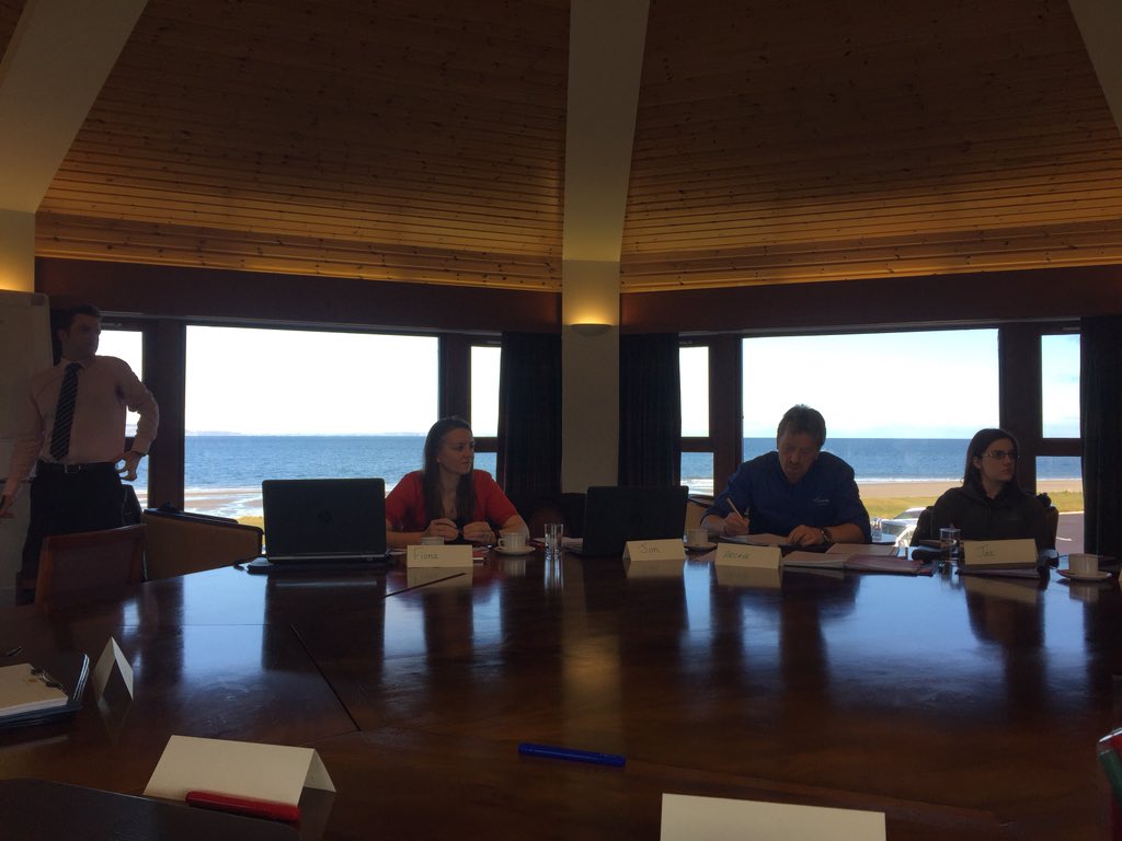 Training day in board room with amazing views at <a href="/NairnGolfClub/">Nairn Golf Club</a>