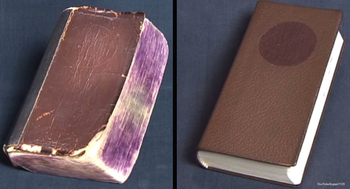 RocketNews24En's tweet image. RocketOlds24:
Japanese craftsmen make an old, beaten-up book look as good as new
wp.me/p2nZlN-Yzp