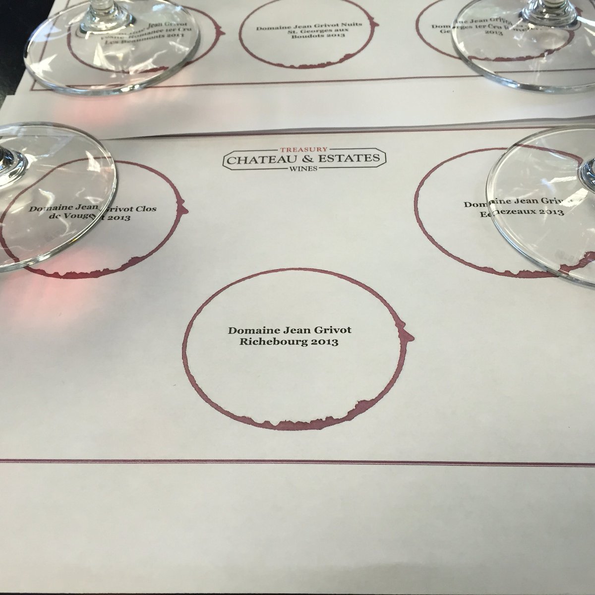 Start of a great day <a href="/gballance/">gillian ballance</a> Honored to be tasting with Etienne and Mathilde Grivot