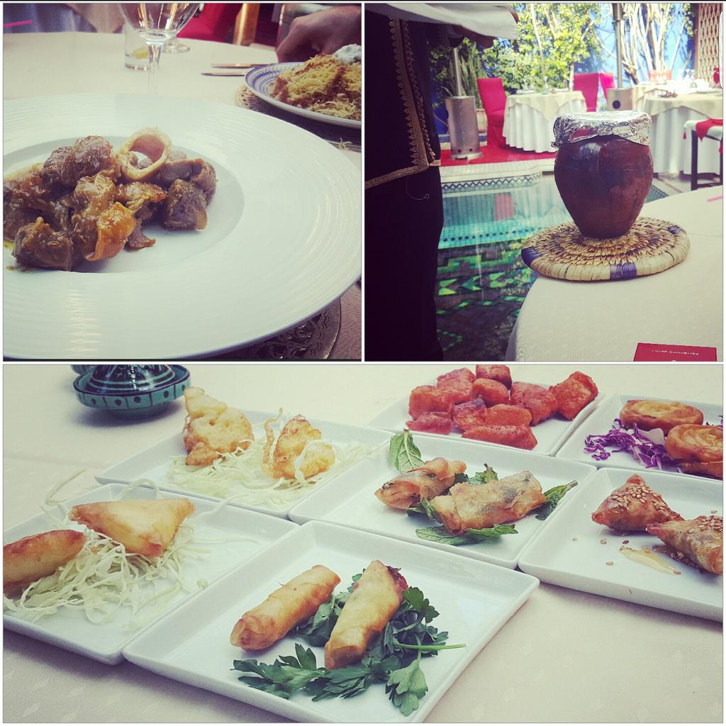 JorgeGadeaP's tweet photo. Despedida de #Marrakech: #DarMoha, cocina correcta, buen servicio. #gastronomía #viajes #gastroviajes https://t.co/FiP4o1y6AN