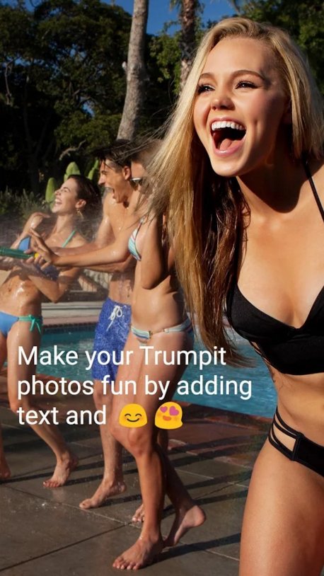 HaileyBrookex's tweet photo. I'm IN LOVE with the Trumpit App 😫 so much better than snapchat 😍 https://t.co/AQm1pEffOm