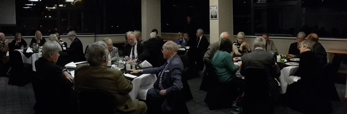 CardiffRotary's tweet image. Belated St David's Day celebrations at Club tonight -Michael Jones addressing us on the history of our Patron Saint