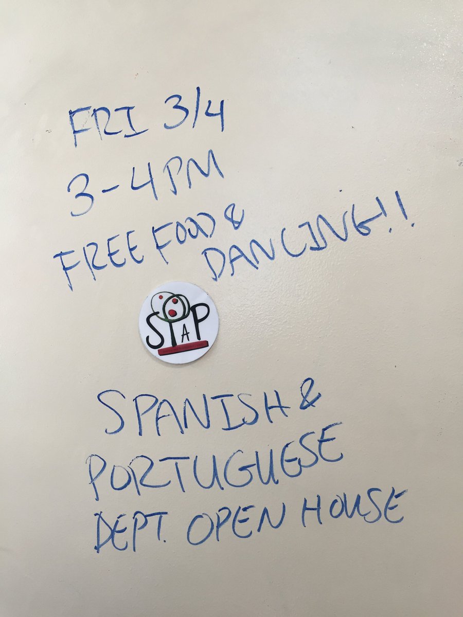 SPAP_UMD's tweet image. Thanks to Ben for promoting our Open House! #SpapInterventionUMD #4marzocasaabiertaUMD