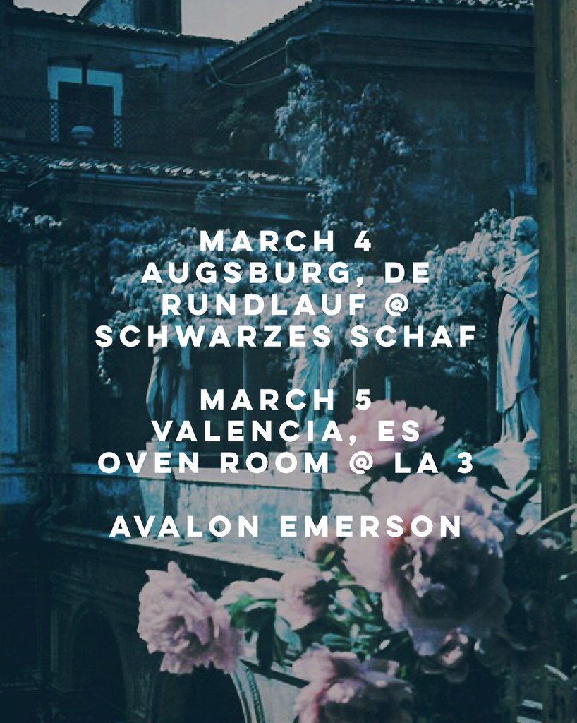 This is the weekend in which I find myself in Augsburg and Valencia ✨🔮✨