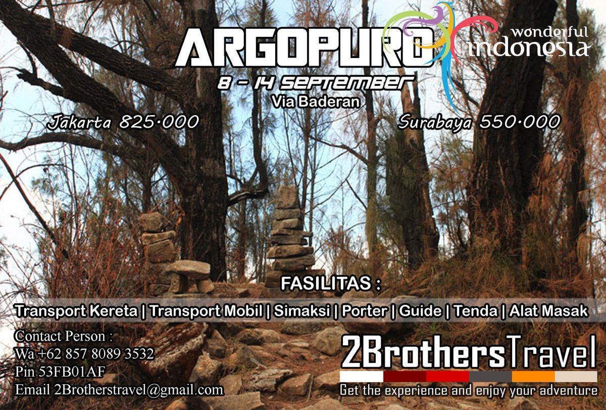 #infogunung #opentrip Open Trip Gunung Argopuro