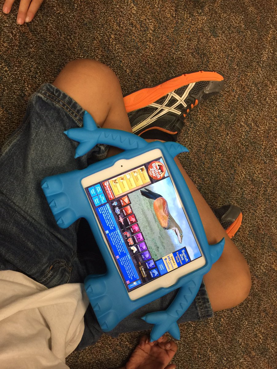 PalmerClass2's tweet photo. Animal adaptations and habitats are so much fun with Switch Zoo! @RAEinKaty #psin2nd https://t.co/JN0sEqm7ie