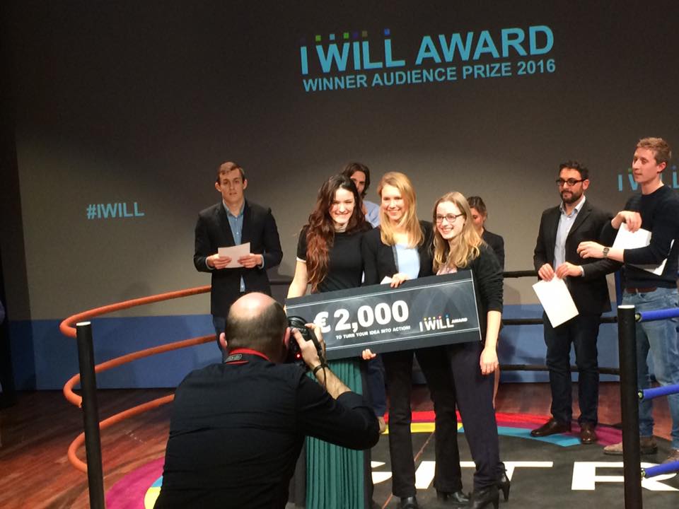 invi_world's tweet photo. Absolutely thrilled to pick up the #IWill Audience Award. Even more exciting are the orders we received on the spot! https://t.co/7VWf1jHGaN