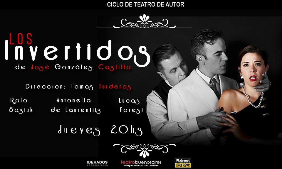 hoy gran estreno, 20hs <a href="/Teatro_bsas/">Teatro Buenos Aires</a>