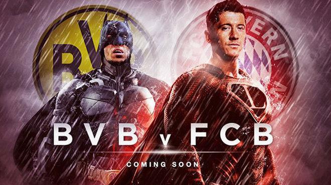 SPORT1's tweet photo. Bayern ruft Duell der Superhelden aus. #BVBFCB https://t.co/VOBeQURsxt https://t.co/qgoXyHHw01