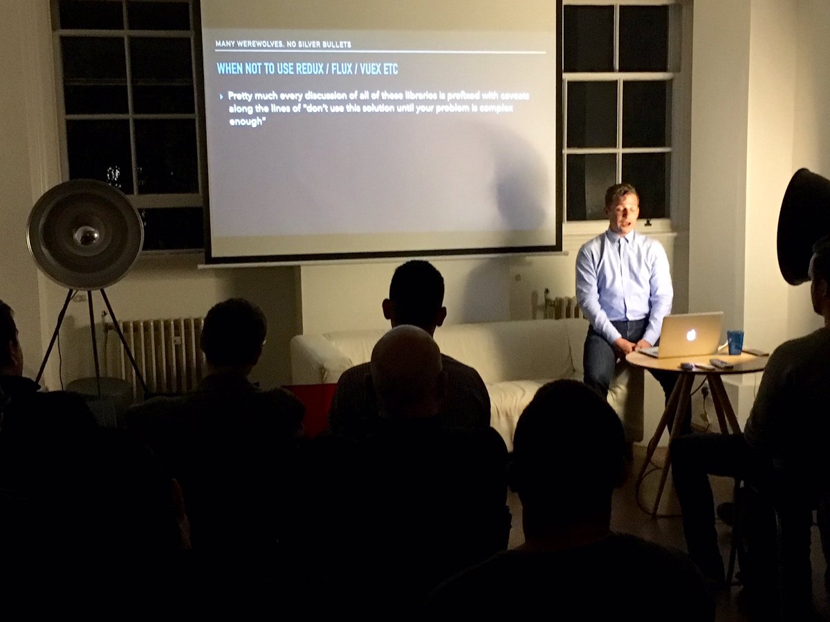 JackBarham's tweet image. #LondonVuejs with @onejamesbrowne