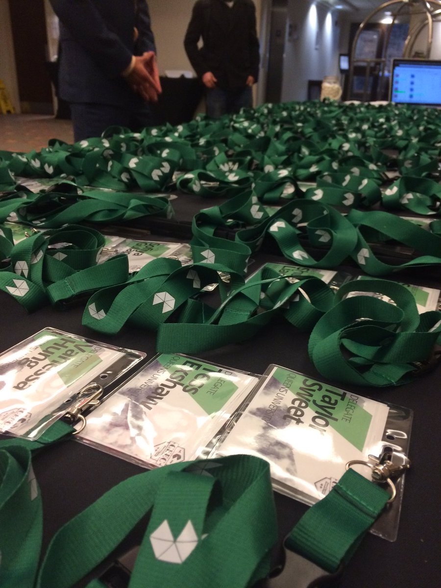 QueensCEEC's tweet photo. Delegates are arriving! #QueensCEEC https://t.co/3Q6G5sGUgF