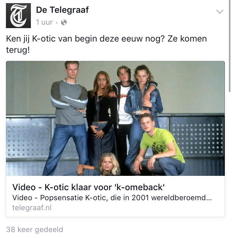 Wouw dit is het beste nieuws van 2016 tot nu toe! 🎉 #k-otic #kotic #comeback <a href="/annaspeller/">Anna Speller</a>