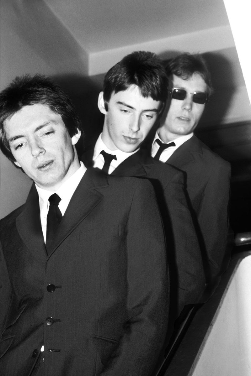 PunKandStuff's tweet photo. The Jam
photo by Jill Furmanovski, 1978 https://t.co/qfs5svf323