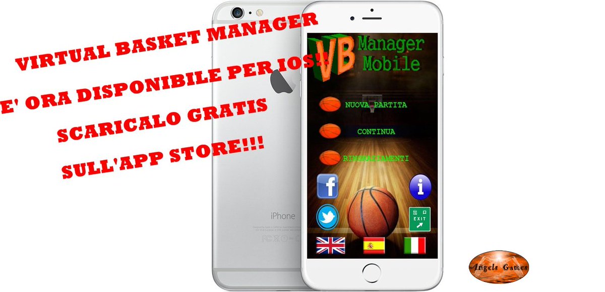 InfoVbmm's tweet photo. Virtual Basket Manager è anche su IOS!!! Scaricalo gratis!!
https://t.co/Ly8lqQRoHL
#ios #basket #freegame #freeapp https://t.co/sBkpsVsW6i