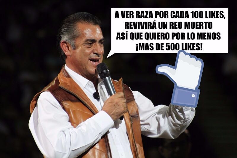 miburdocuzk's tweet photo. Nunca vas a resolver los problemas de NL con Likes en tu facebook @JaimeRDZNL https://t.co/SNMR0u74VQ