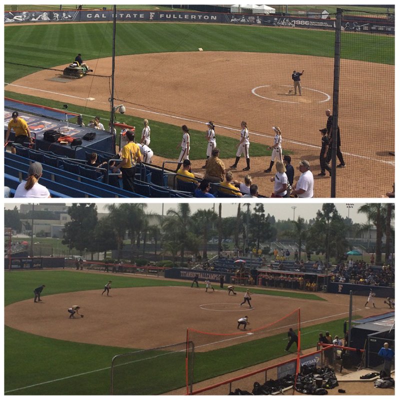 BigWestSoftball's tweet photo. The #JudiG goin' strong at @CSUFSoftball! #TusksUp https://t.co/snTb9qQkoe