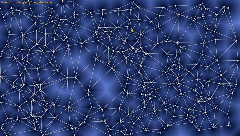 tomdobro's tweet photo. Voronoi/Delaunay on GPU using JFA. In @ShaderToy: https://t.co/mfYqFm5FHA and in @PolyCu_be: https://t.co/OAhCVDe1cR https://t.co/Uu9IMBqBlh