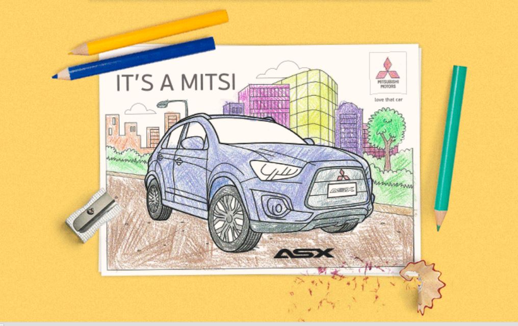 HeidelbergMits's tweet photo. Want to change the colour of your #Mistubishi? - #download a template and get to work: https://t.co/2GL46eJh4f https://t.co/j9nQKivWiO