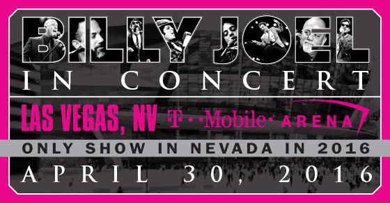 billyjoel's tweet photo. Billy will be performing his only 2016 Nevada show on April 30 at @tmobilearena! https://t.co/Ib2SviHAIq