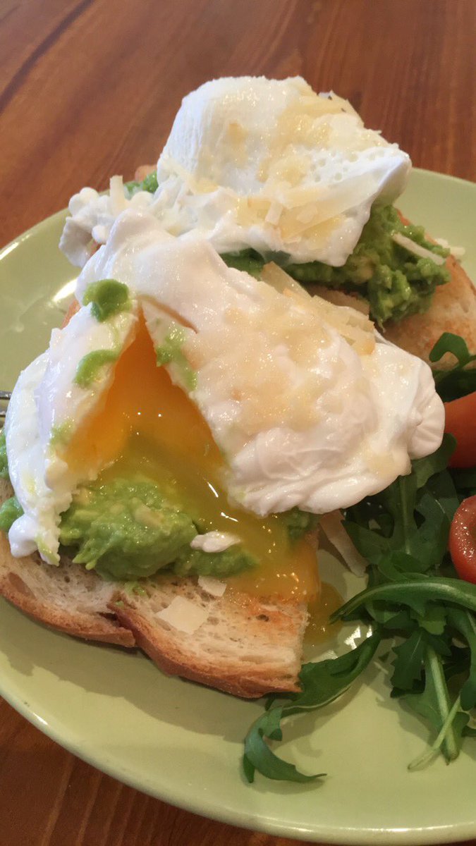 Amazing avocado and poached eggs this morning <a href="/Heswallcoffee/">Heswall Coffee House</a> #amazing