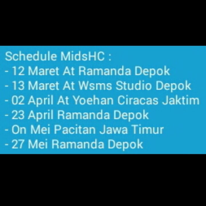 Jangan lupa kita gerah gerahan yak! Jos!