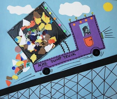 OneSpunkyPup's tweet image. Clever idea for using old CD cases - make art with them! #CDcases #recycledart  buff.ly/1QtTn0s