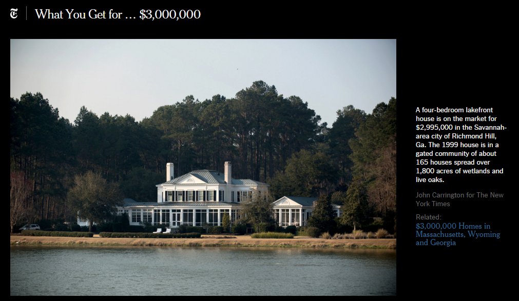 A signature home at The Ford Plantation was recently featured by the <a href="/nytimes/">The New York Times</a>!   bit.ly/1TW6uwa #realestate