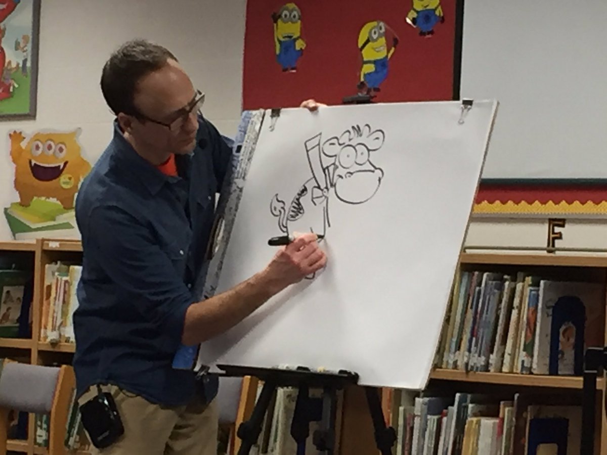Author and illustrator, Mike Wohnoutka, explains how expressive a character's eyes can be. Thanks for visiting KMES!