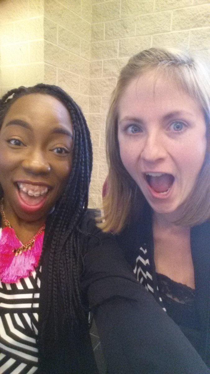 bdt_unt's tweet photo. Jill and I 😁 She's something else! #PBLChat #TNTatUNT https://t.co/O6pVQ8qOuL