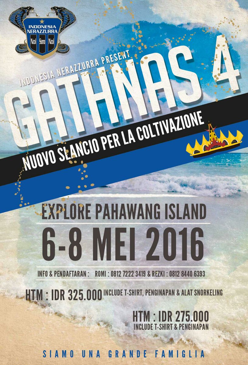 Kalo gak ikut beneran nyesel deh, kita akan Explore Pulau Pahawang. Ayoooo yg mau join, silahkan daftar ya #ForzaIN