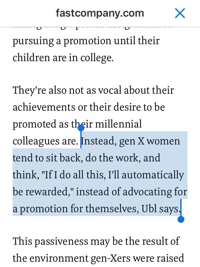 LisaKuhnPhilips's tweet photo. Some insight into GenX biz women &amp; how we viewed and handled our work passion.

Wiser we become.

#femtech #fintech https://t.co/1pK0doLkNW