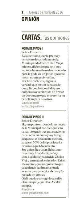 chviejoinforma's tweet photo. Municipio Chillanvejano no atiende requerimiento de vecinos de Pinares de Mahuida. https://t.co/uCQ1XorDZX