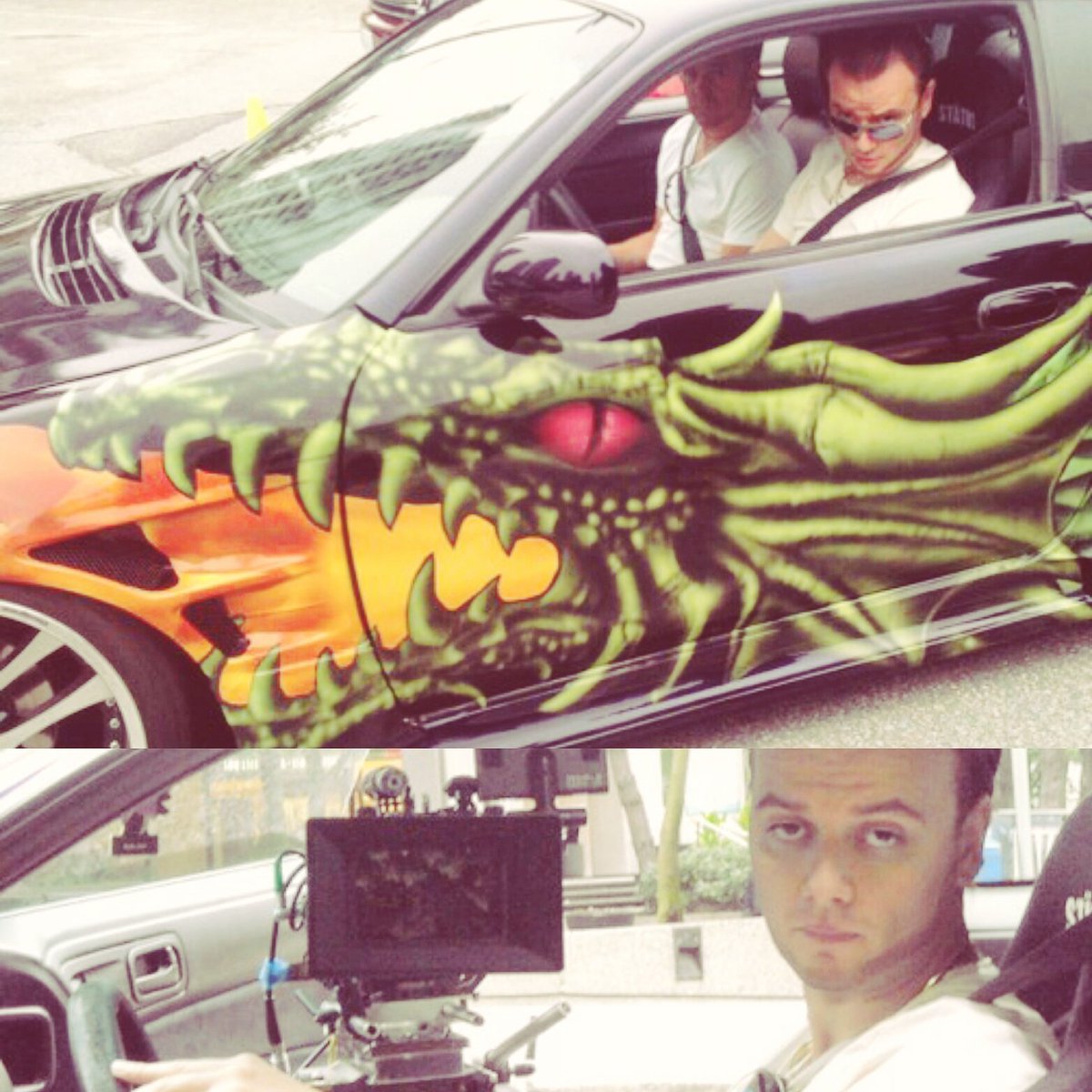 rareshdimofte's tweet photo. #Snapdragon650 #ad in the most #ridiculous #supercar ever #throwbackthursday #rareshdimofte #qualcomm #actorslife https://t.co/IAw6h4ORe6