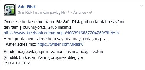 Sayfa Linkimiz: facebook.com/EfendiBey35/
Grup linkimiz: facebook.com/groups/1663916…