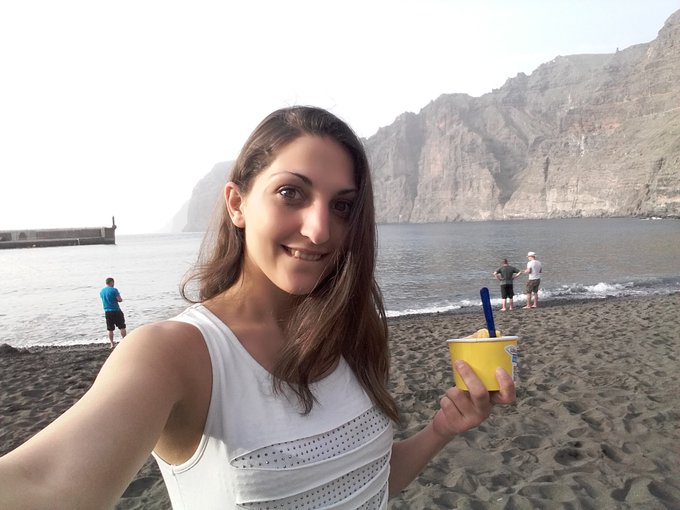 Disfrutando de las Islas Canarias! #nomakeupselfies https://t.co/IWgbwYf1Rm<a href="/tag/nomakeupselfies"class="tags">#nomakeupselfies</a>