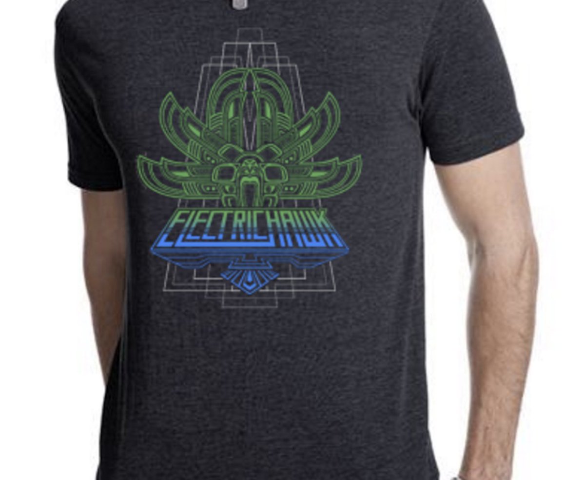 SeenMerch's tweet image. Electric Hawk also just kicked off their tour! Keep an eye out for them this week! #electrichawk