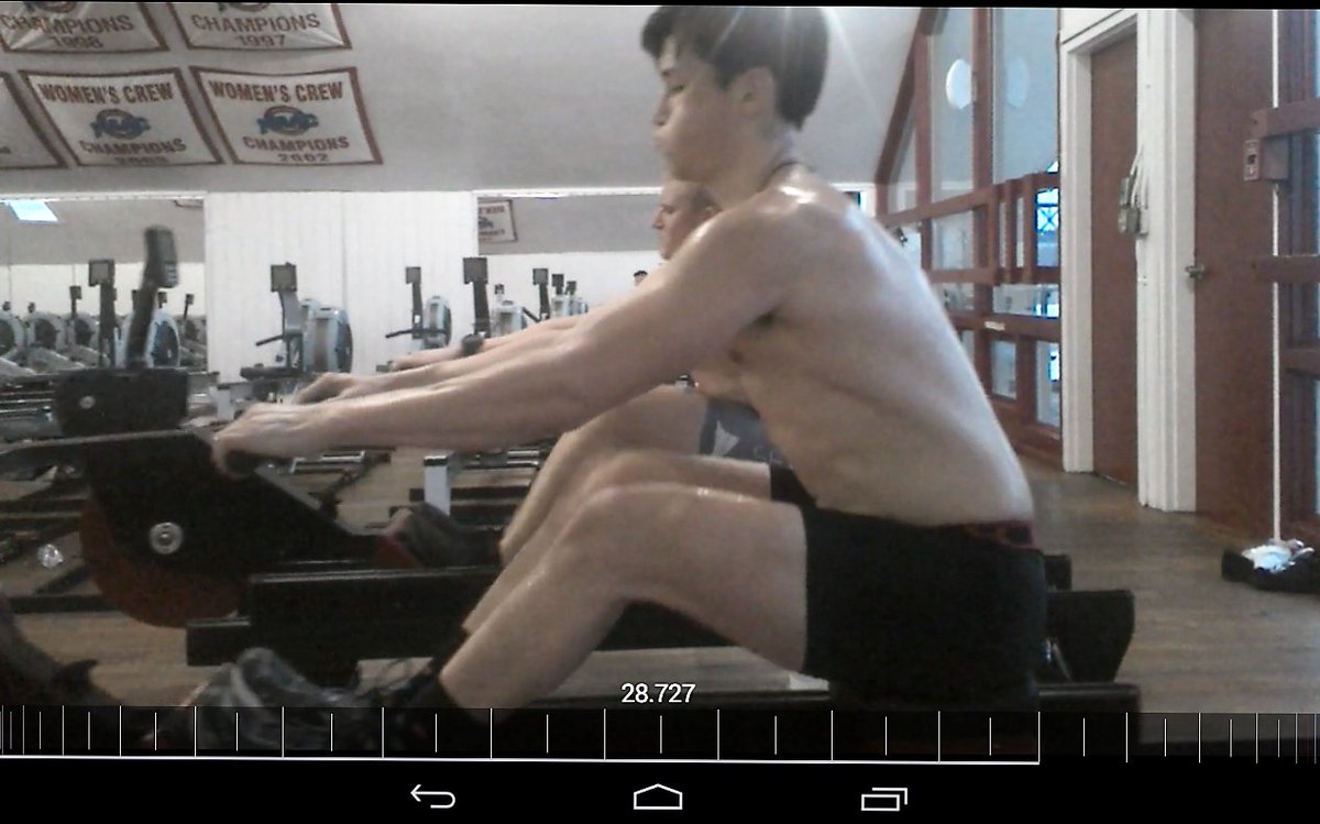 MaristRowing's tweet image. Using our new @SliderDynamic machines to learn to engage the lats and hang long in the stroke! #GoRedFoxes