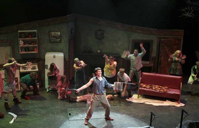GeeksUnderGrace's tweet photo. Slayin' demons with a chainsaw hand... And singing! #Sorrybrain.
https://t.co/i0tBciBZUW
#EvilDead #musical https://t.co/xPhtMKjzLh