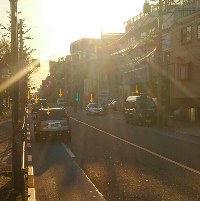 自転車 専用 通行 帯 駐 停車