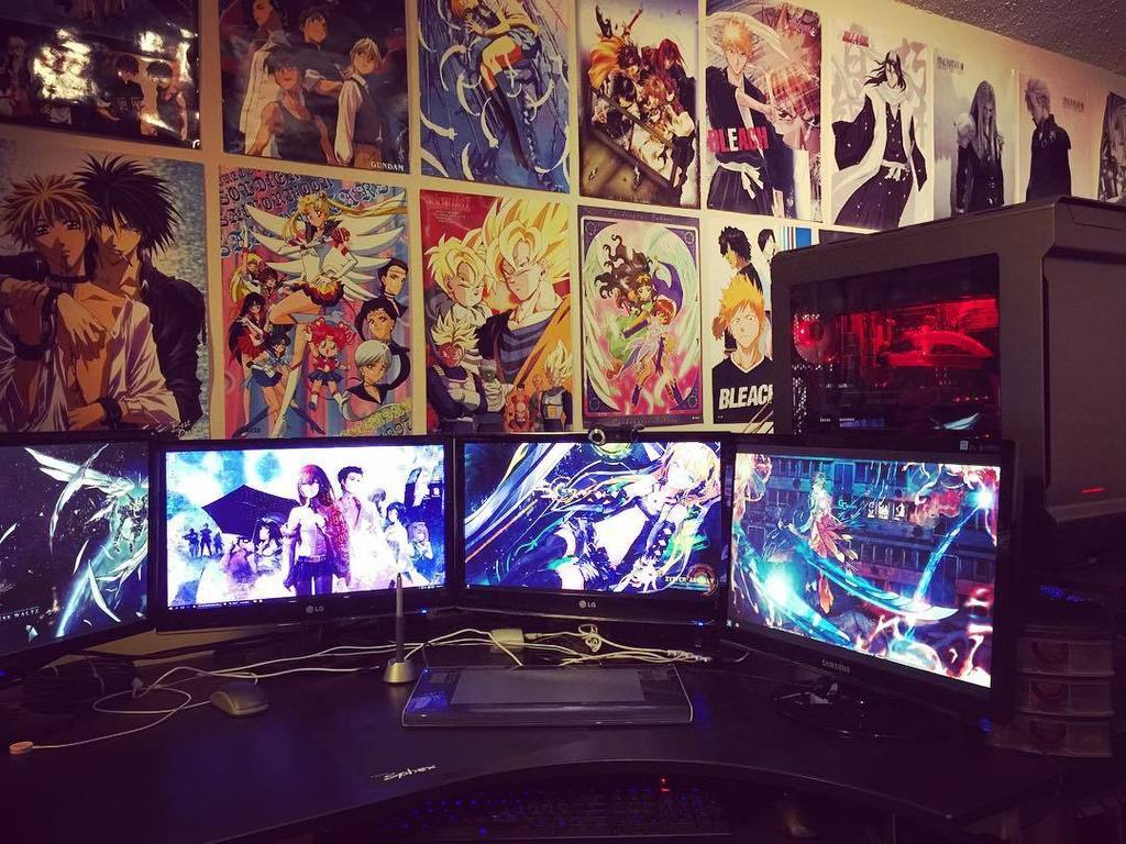 Featured image of post Gaming Pc Setup Anime See more ideas about gaming setup pc gaming setup gaming room setup