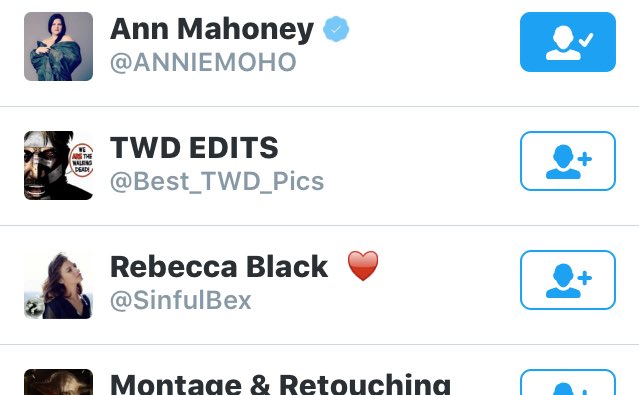 Team_Michonne_'s tweet photo. That akward moment when one of your favorite actresses is following you on twitter! Thx @ANNIEMOHO (Love olivia btw) https://t.co/VYMcgUO9KP